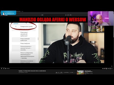 MANDZIO OGLĄDA AFERKI POGADAJMY - FRIZ I EKIPA