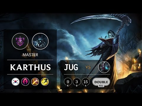 Karthus Jungle vs Ekko - KR Master Patch 9.20