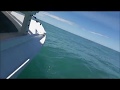 Matt Layden Paradox ventures outside Lyttelton Harbour