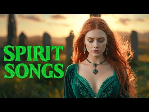 Celtic Spirit Songs 🌌 Irish Gaelic Vocals, Harp & Nature Healing Music