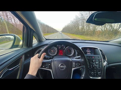 2010 Opel ASTRA J 1.6 Turbo (180hp) AT - Pov Test Drive