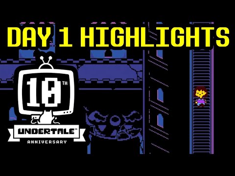UNDERTALE 10th Anniversary Stream Edit (DAY 1) (w/ Chat Reaction)