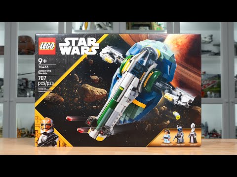 LEGO Star Wars 75433 JANGO FETT'S SLAVE 1 Review! (2025)