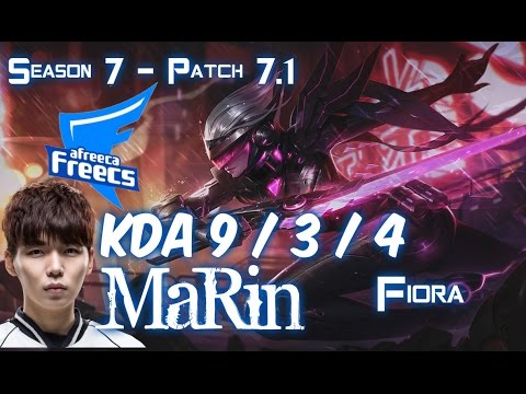 AFs MaRin FIORA vs NAUTILUS Top - Patch 7.1 KR Ranked