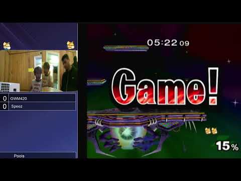 MMOM Bi-Monthly 12 SSBM - GWM420 (Fox) vs. Speez (Fox, Falcon) - Melee Pools