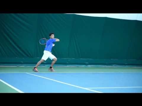 Men's Tennis Recruit USA College Tennis OverBoarder - Kevin Tsati