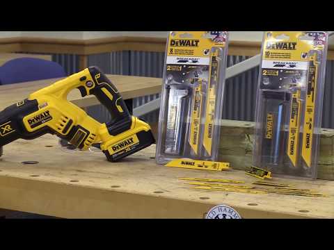 What's In The Box: DeWalt Breakaway Recip Blades