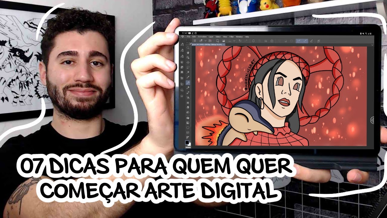 7 Dicas Para Começar no Desenho Digital | Tab S6 lite, Apps, Fanart | Arte Digital é Arte?