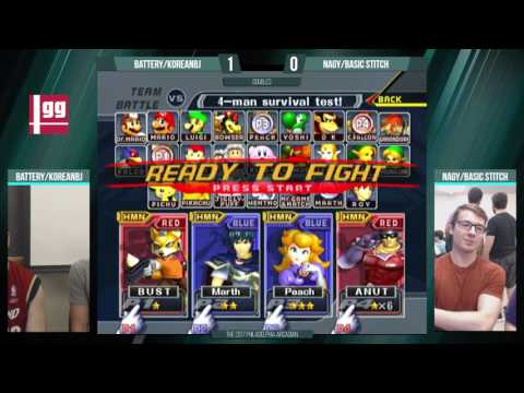 The Philadelphia Arcadian 2017: Battery/KoreanBJ (Red) vs Nagy/BasicStitch (Blue) - Winners Round 2