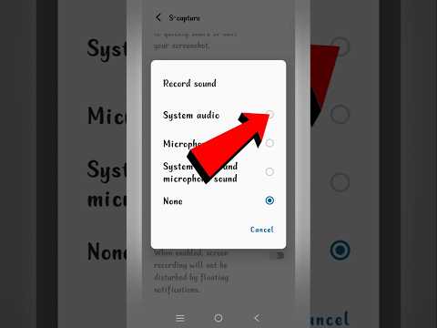 Screen Recording Me System Sound Record Kaise Kare | How To Screen Record With System Sound |