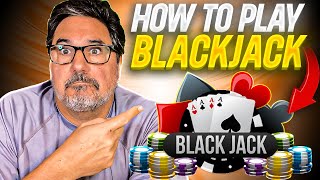 Learn to Play Blackjack (21) For First Time BEGINNERS (SUPER Simple Lesson)