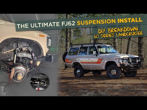 The Ultimate Toyota Land Cruiser Suspension Lift Guide | 60 Series Land Cruiser Lift Install