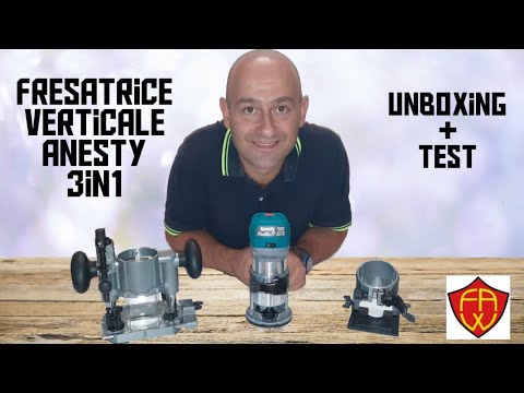 fresatrice verticale anesty 3 in 1