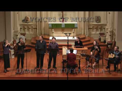 Monteverdi: Damigella tutta bella; Voices of Music
