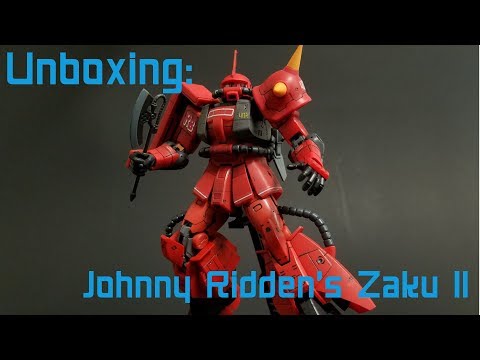 Unboxing: RG Johnny Ridden's Zaku II