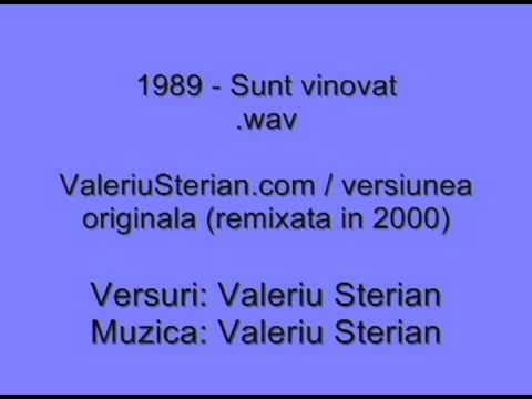 Valeriu Sterian - 1989 - Sunt vinovat (originala)