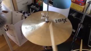 Video thumbnail for 13" Sabian HHX Manhattan Jazz Hats by Jonathan Eryd