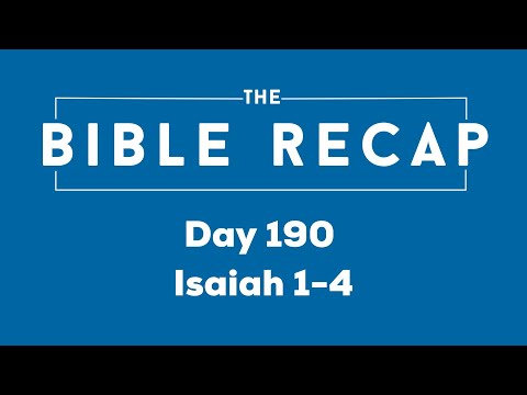 Day 190 (Isaiah 1-4)