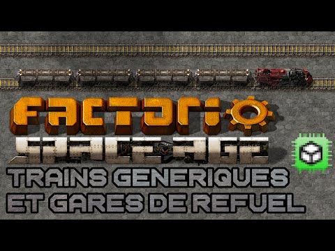 Factorio Space Age : Tuto Trains Génériques et Gares de Refuel