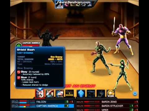 MAA: Heroic Battle 31 - Falcon & Captain America vs. Baron Zemo, Baron Strucker & Viper
