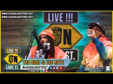 YNE BOZO & YNE NOTE - SPEAK ON - BEING THE  HOTTEST ARTIST FROM DES MOINES IOWA - TIME IN JAIL - &.