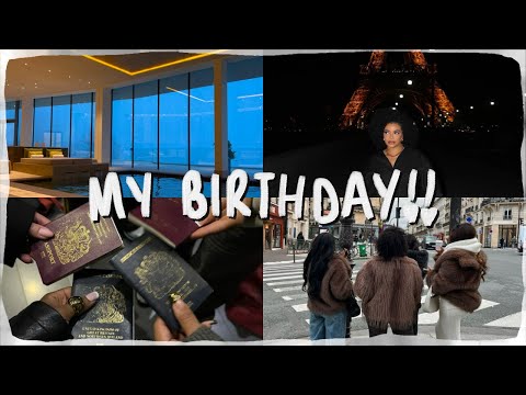 turning 30 in paris 🥂 birthday girls trip + spa break