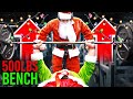 MERRY LIFTMAS w/ TrenTwins | BENCHING 500 LBS IN AN ELF COSTUME