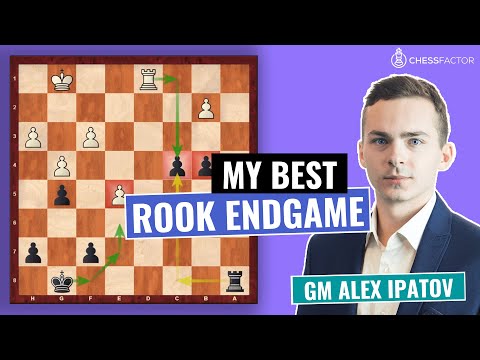 Analyzing my best Rook Endgame! | Practical Rook and Pawn Endgames | GM Alex Ipatov