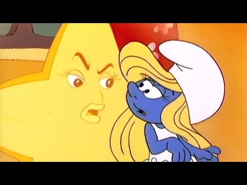 Ştrumfiţa face ca steaua ei norocoasă să cadă din cer! • Ștrumfii • Desene animate pentru copii