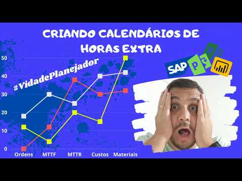 Como Montar um Calendário de Horas Extra no Ms-Project