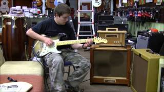 Video thumbnail for Analog Outfitters ORGANic 15 Amp, Nash Strat by Wolfe Guitars