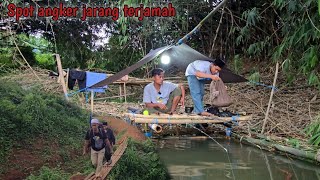 Download lagu CAMP FISHING Ep.465 Rungkun bambu jadi sarang nya ikan,di malam nya di gangguin suara geraman  mp3