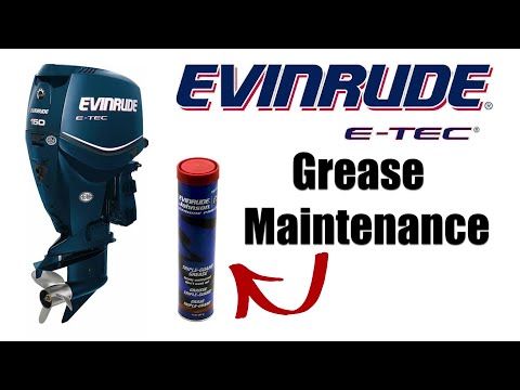 Evinrude ETEC Grease Maintenance / 3 Year 300 Hour Service