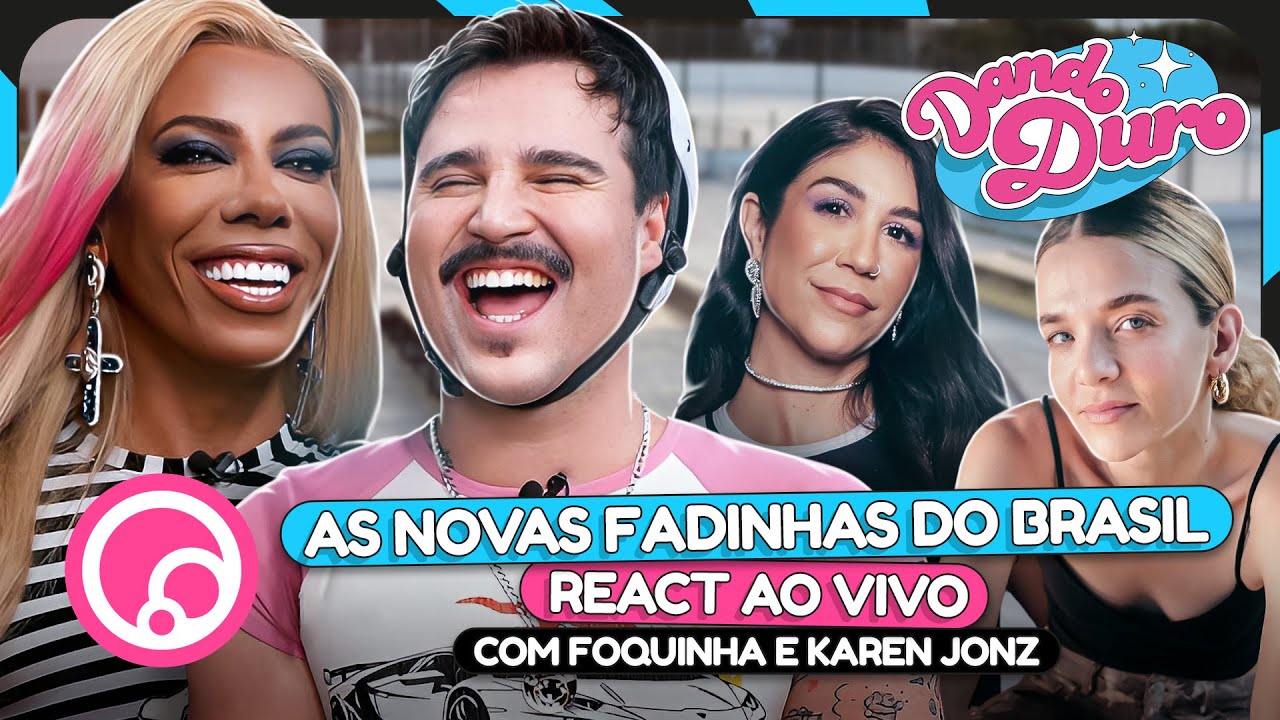SKATISTAS E GRAFITEIRAS + REACT AO VIVO com Foquinha e Karen Jonz | Dando Duro na DiaTV