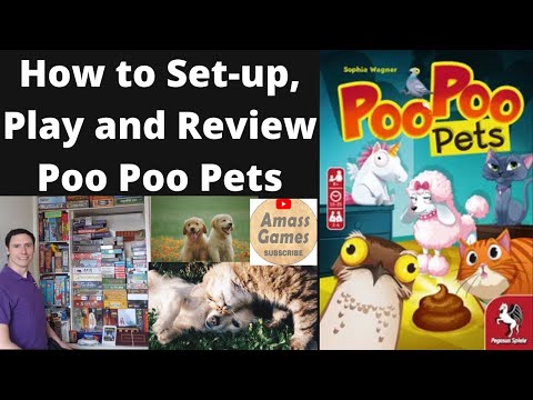 How to set-up, play and review Poo Poo Pets