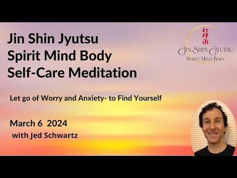 Let go of Worry and Anxiety- to find YOURSELF- with Jin Shin Jyutsu SMB weekly Self-Help