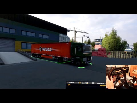 Euro Truck Simulator 011. Frankfurt(D) to Dresden(D)with a Renault Magnum Excellence 480 hp.