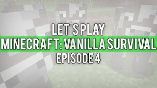MINECRAFT: Vanilla Survival Let's Play Ep. 4 | COW FARM!!! | PC (60 FPS)