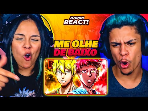Rap: Me Olhe de Baixo (Akashi e Nash Gold) Feat @Flash Beats / TK RAPS | [React Rap Nerd] 🔥