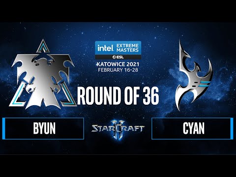 SC2 - ByuN vs. Cyan - IEM Katowice 2021: Round of 36