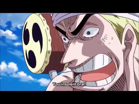LUFFY vs ENER FINAL PUNCH Episode Of Skypiea [60FPS]