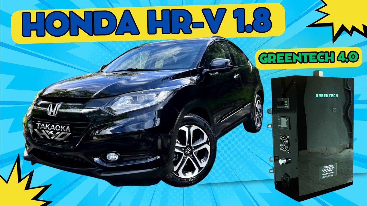 Reator de Hidrogênio Greentech 4.0 no HR-V 1.8 Honda