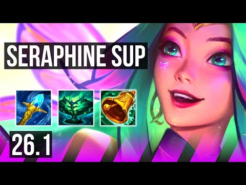 SERAPHINE & Varus vs LEBLANC & Jhin (SUP) | NA Challenger | 26.1