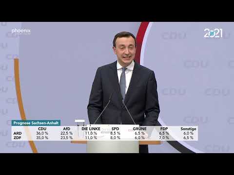 Wahl Sachsen-Anhalt: Statement von Paul Ziemiak am 06.06.21