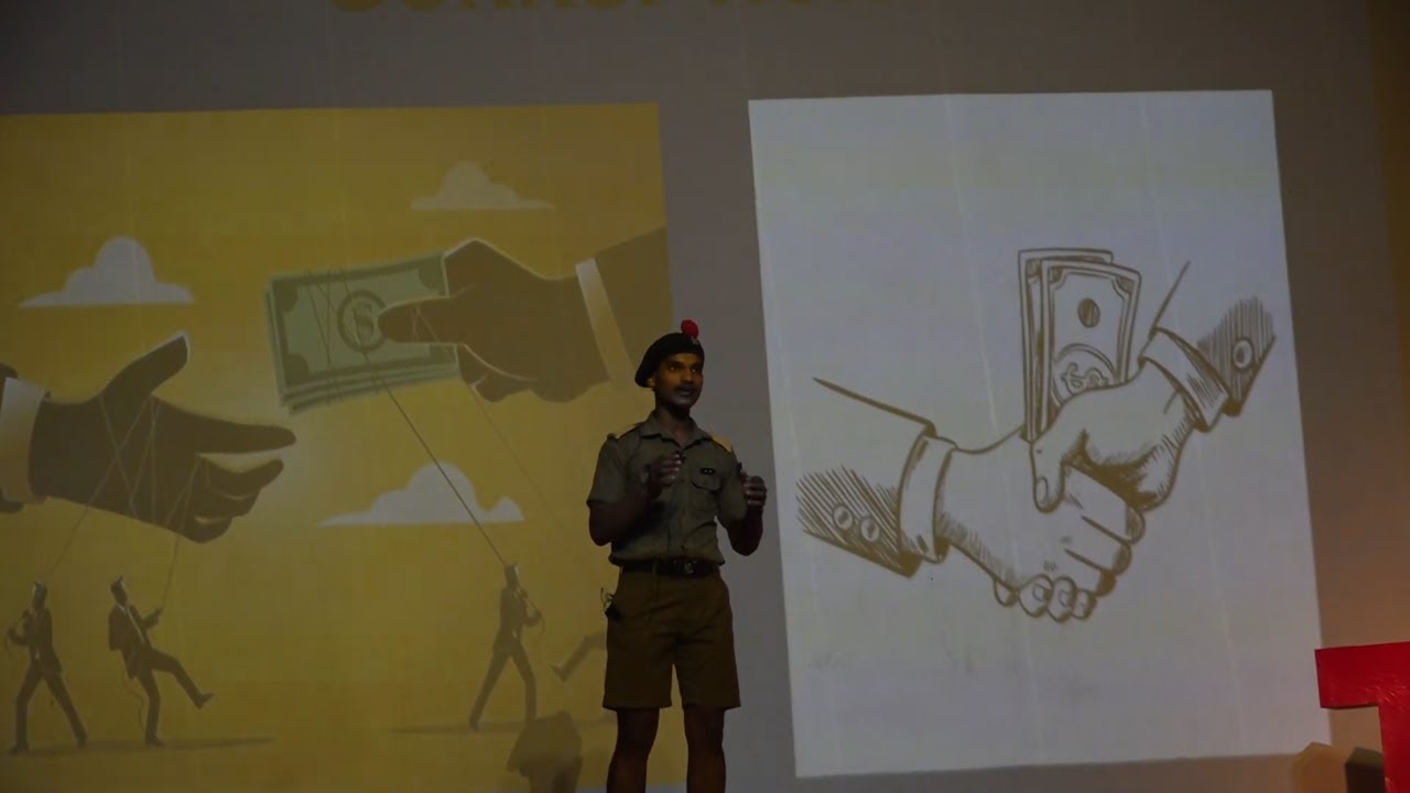India That We Are Adjusted To | Prince Rathore | TEDxSainik School Bijapur Youth