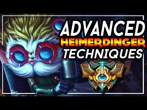 ADVANCED HEIMERDINGER TECHNIQUES | HOW TO DIVE LIKE A PRO! - League of Legends