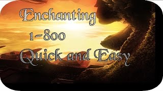 World of Warcraft Enchanting guide 1-300