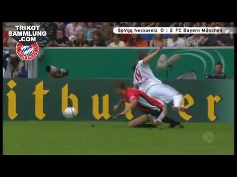 2009 SpVgg Neckarelz - FC Bayern München 1-3    1.Runde DFB Pokal