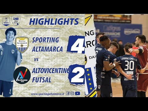 HIGHLIGHTS | SPORTING ALTAMARCA vs ALTOVICENTINO FUTSAL
