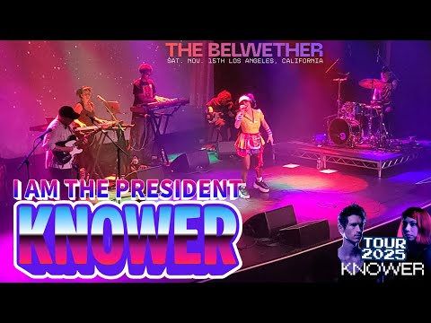 KNOWER "I'M THE PRESIDENT" LIVE IN LOS ANGELES 2025 AT THE BELLWETHER #music #live #livemusic